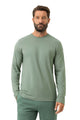 T-shirt à manches longues NEO, col rond, en couleur d'été eden green 