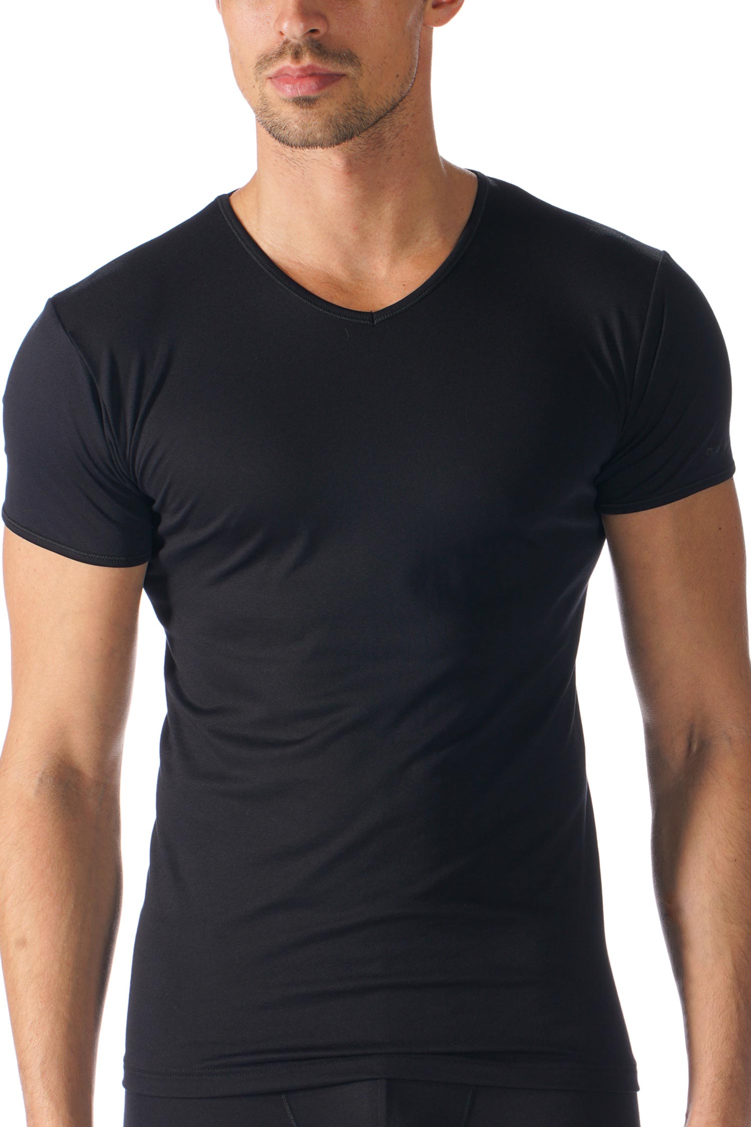 تي شيرت، ياقة على شكل V، SOFTWARE 