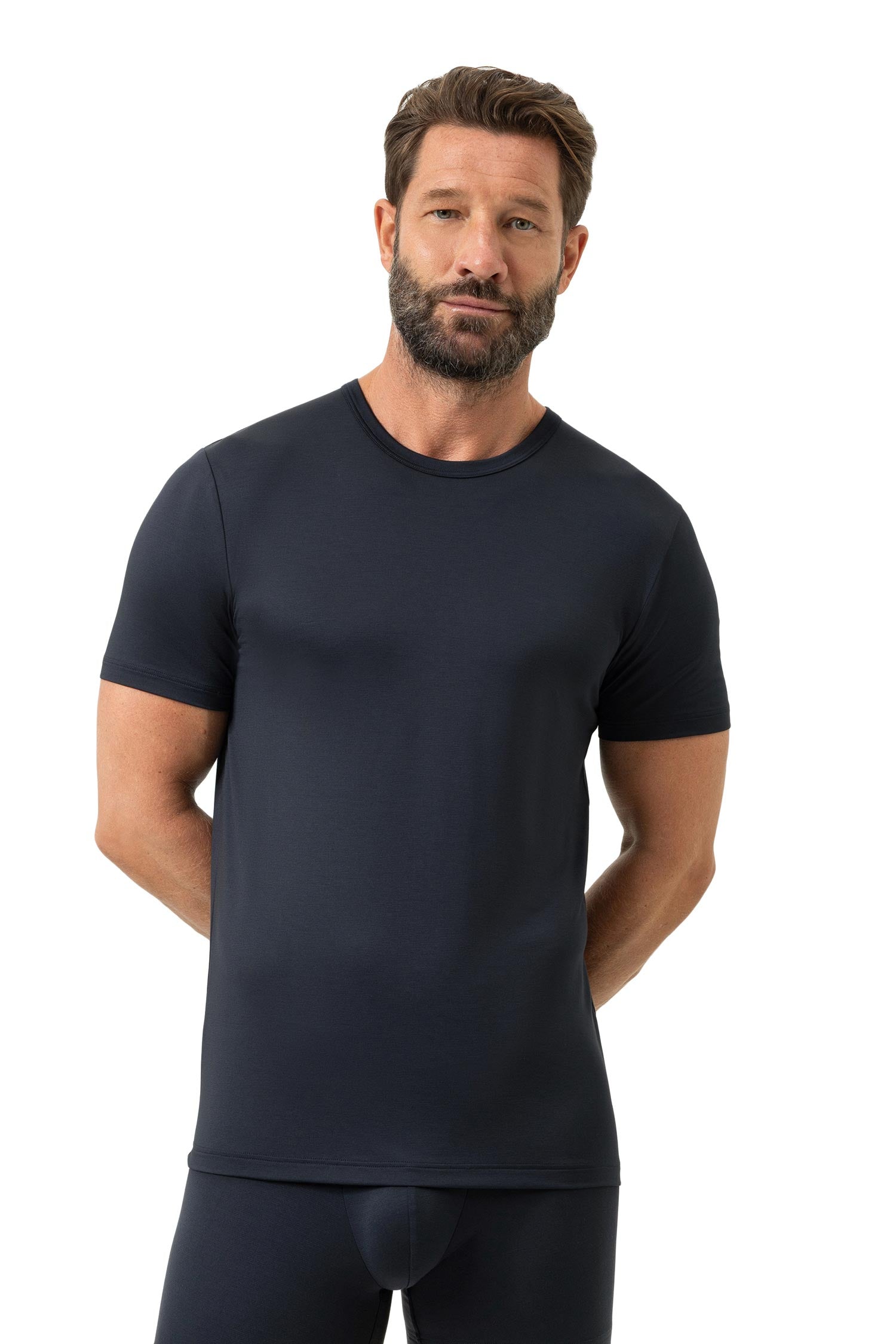 T-Shirt ICONIC MODAL, Rundhals