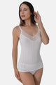 Spaghetti-Top NATURAL STRIPE – aus Bambus