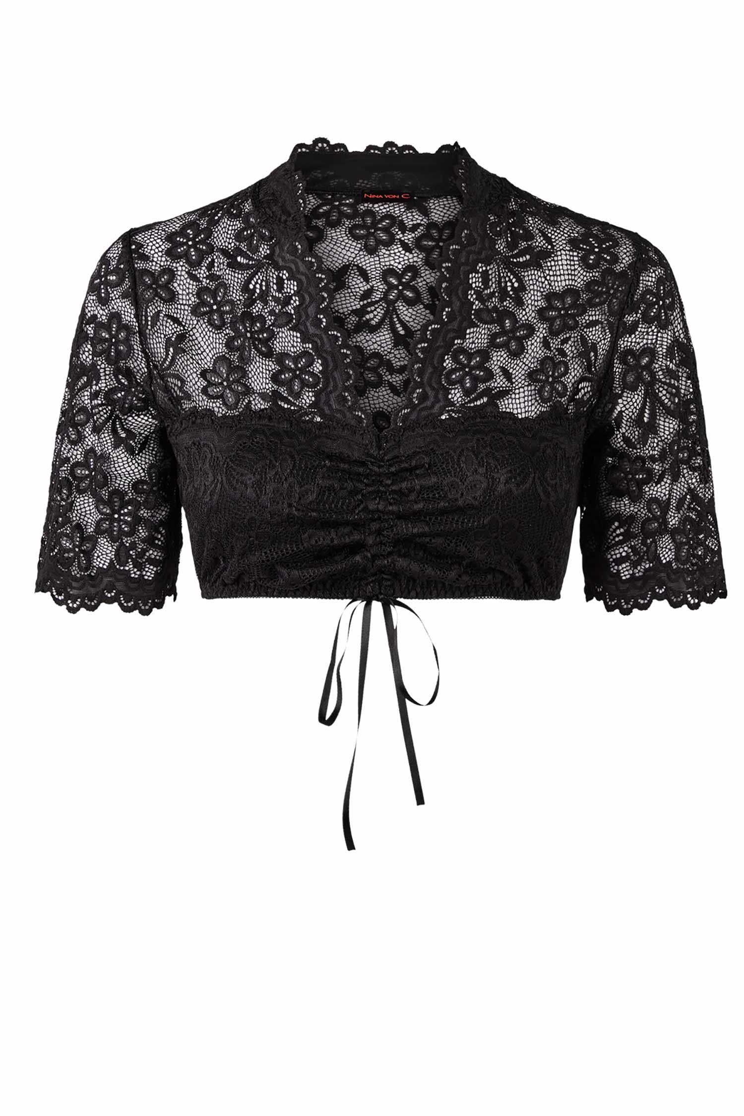 Dirndl-上衣，半袖，V领，MELINA 