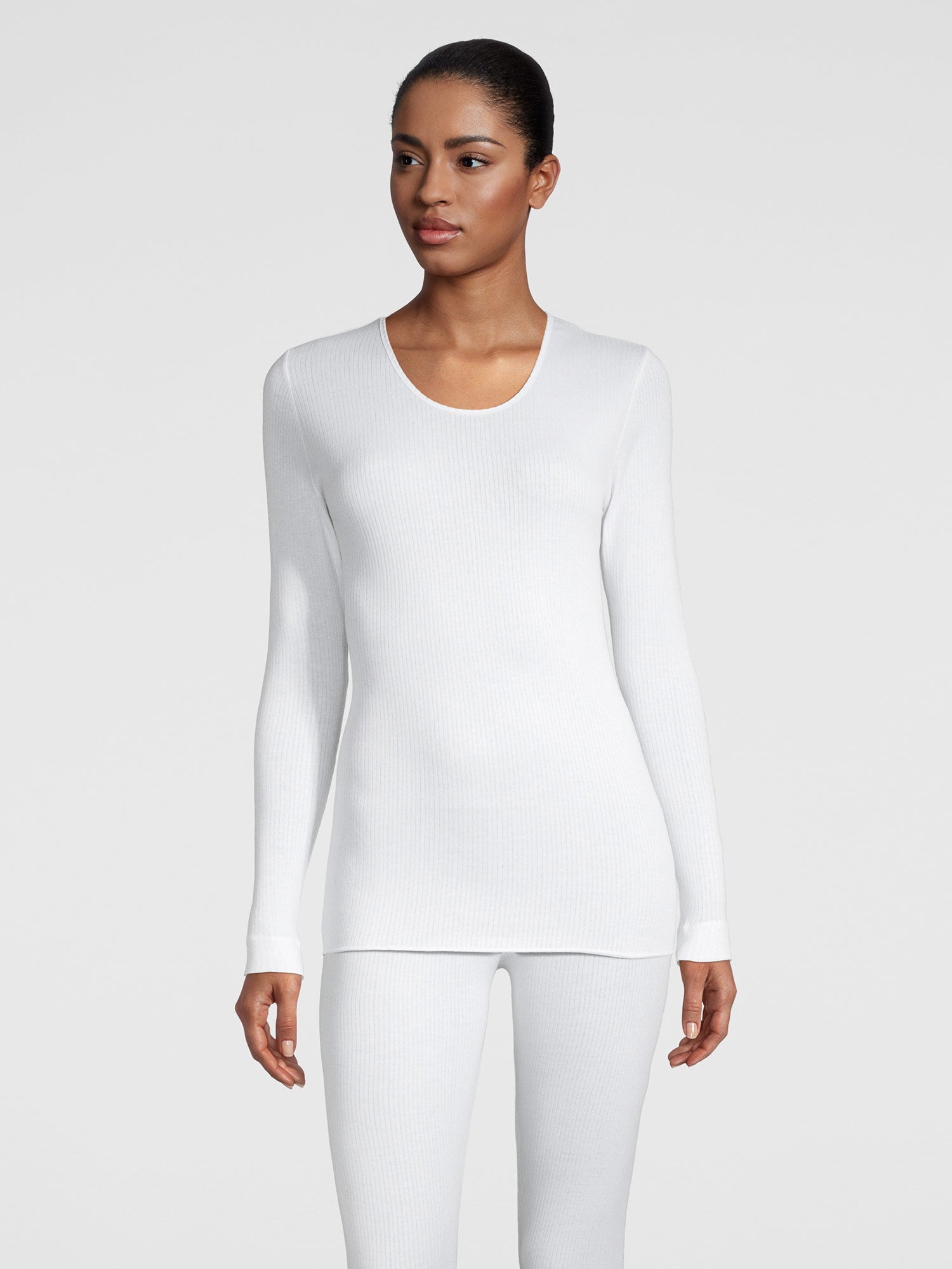 قميص بأكمام طويلة، خط رقبة مستدير, TERMOTEX® 