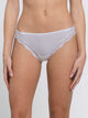 Mini-滑倒，细罗纹，带有 Dentelle de Calais® 蕾丝，FILOSCOZIA FINE RIB 