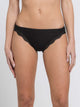 Mini-滑倒，细罗纹，带有 Dentelle de Calais® 蕾丝，FILOSCOZIA FINE RIB 
