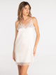 Bodydress, negligé con pizzo Chantilly, PURE SILK STRETCH 