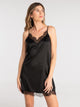 Bodydress, negligé con pizzo Chantilly, PURE SILK STRETCH 
