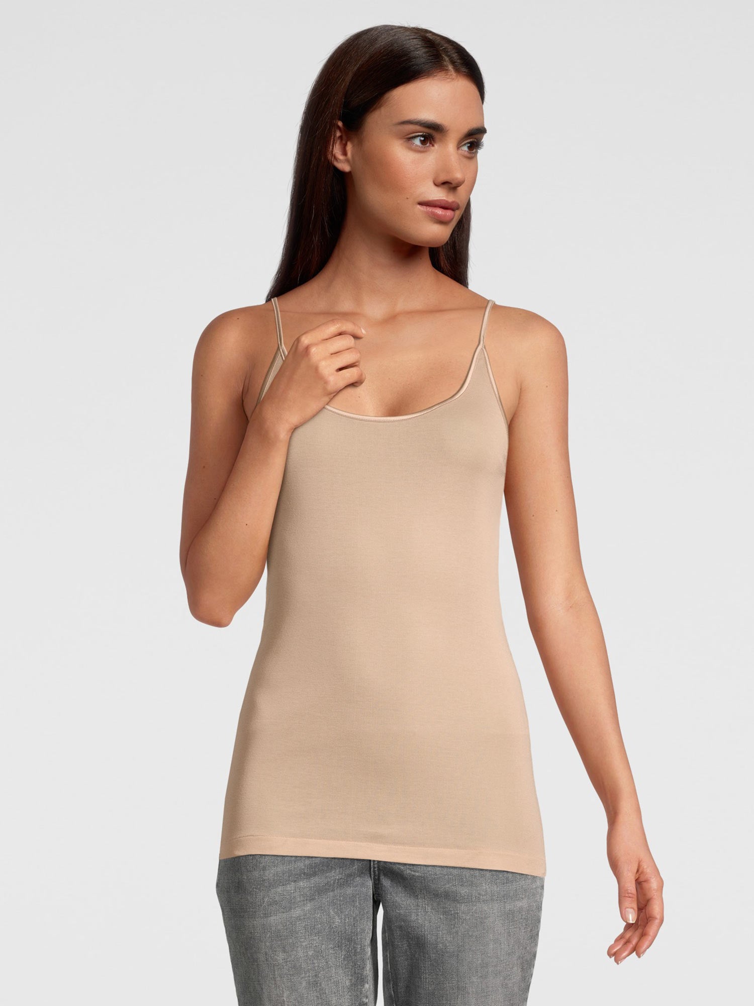 قمة السباغيتي, خط رقبة مستدير, FILOSCOZIA SATIN 