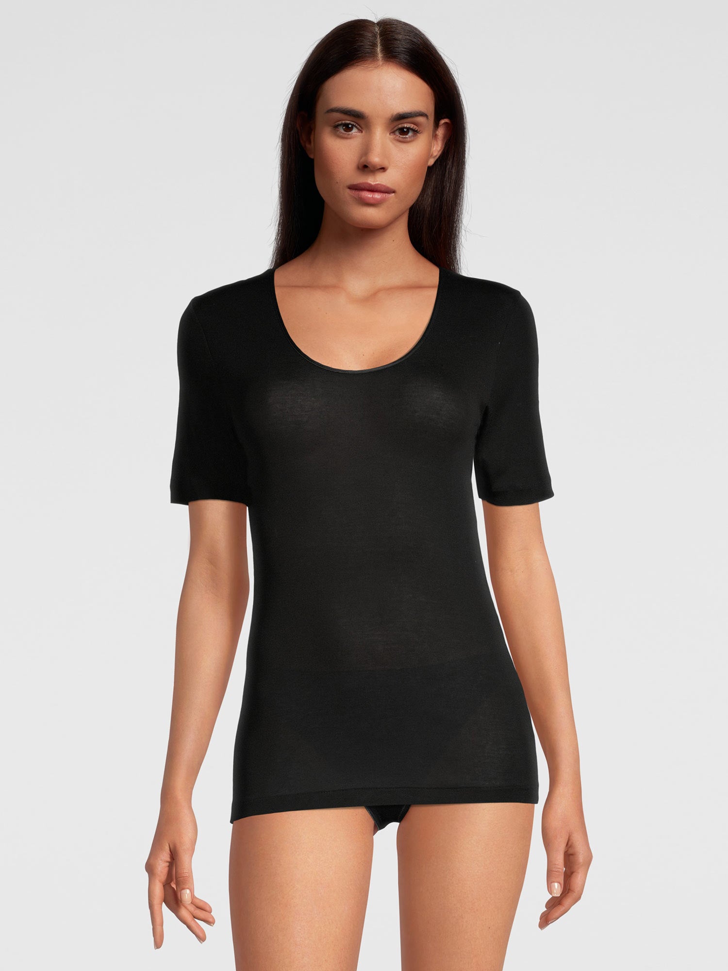 T恤, 圆领, FILOSCOZIA SATIN 