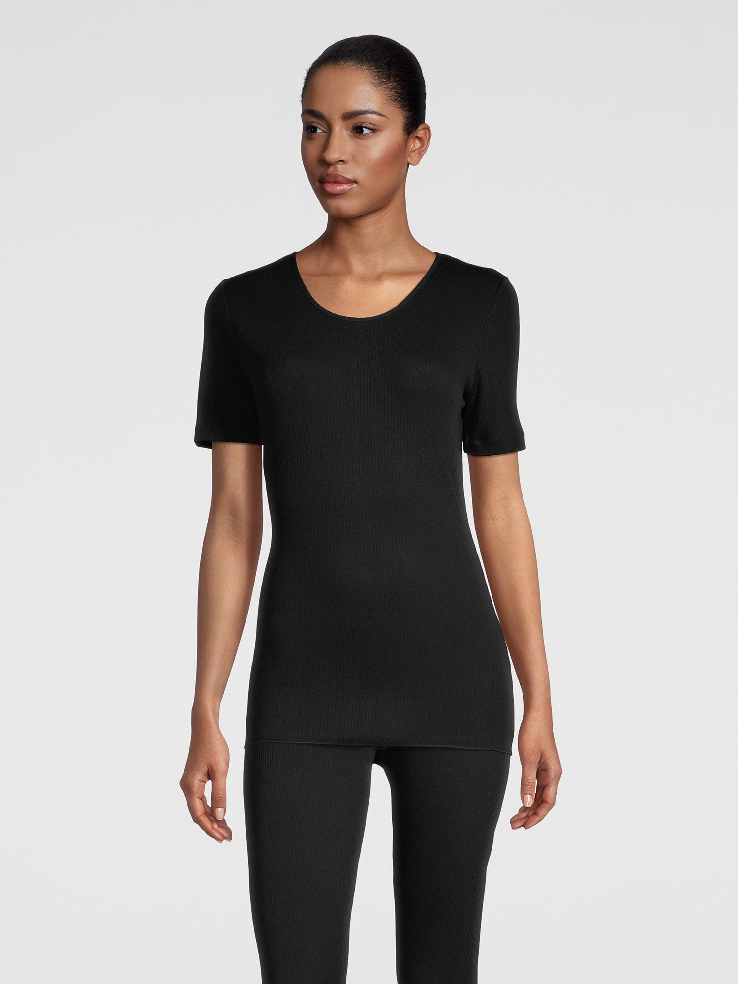 تي شيرت، خط رقبة مستدير, TERMOTEX® 