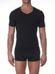 Maglietta, scollo a V, STRETCH JERSEY COTTON 