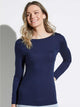 Shirt langarm, Boat Neck PURENESS