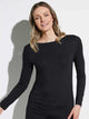Shirt langarm, Boat Neck PURENESS