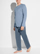 Pyjama, lang FILODISCOZIA SILK STRIPES, Grösse L