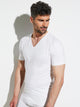 T-shirt, manica corta, scollo a V, 172 PURE COMFORT 